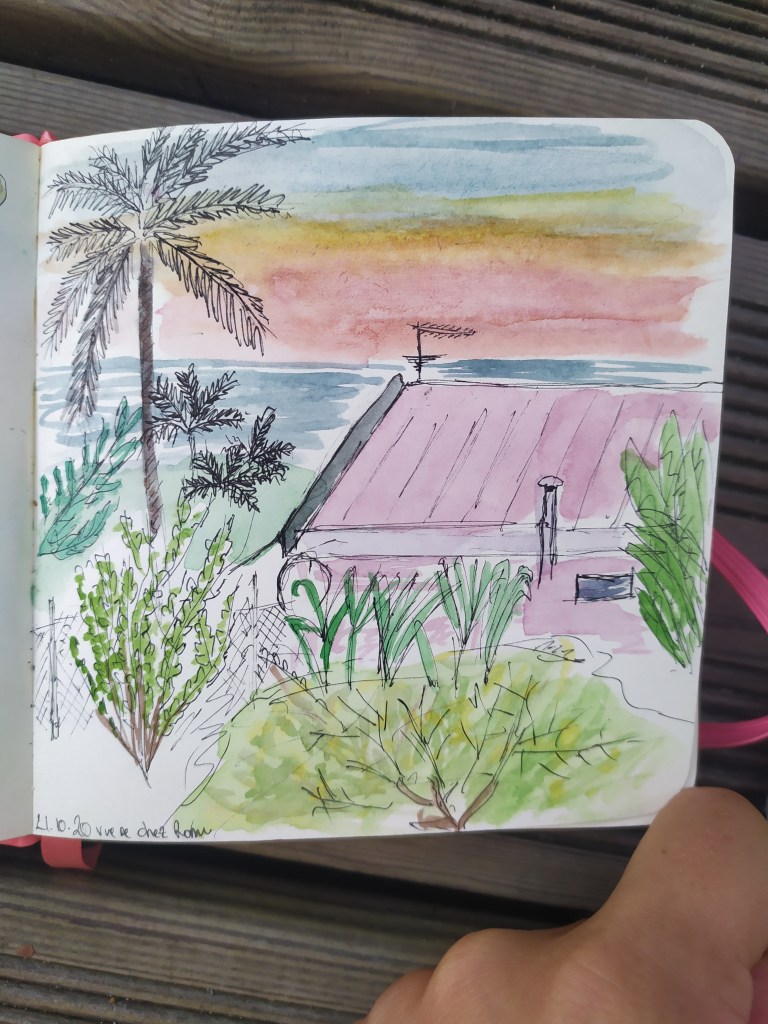 Vue depuis chez des amis